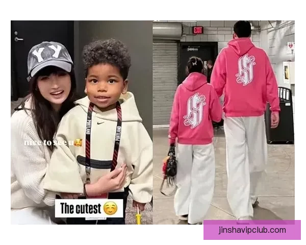 杨瀚森女友抱利拉德儿子转圈圈晒合影 幸遇你开心不已